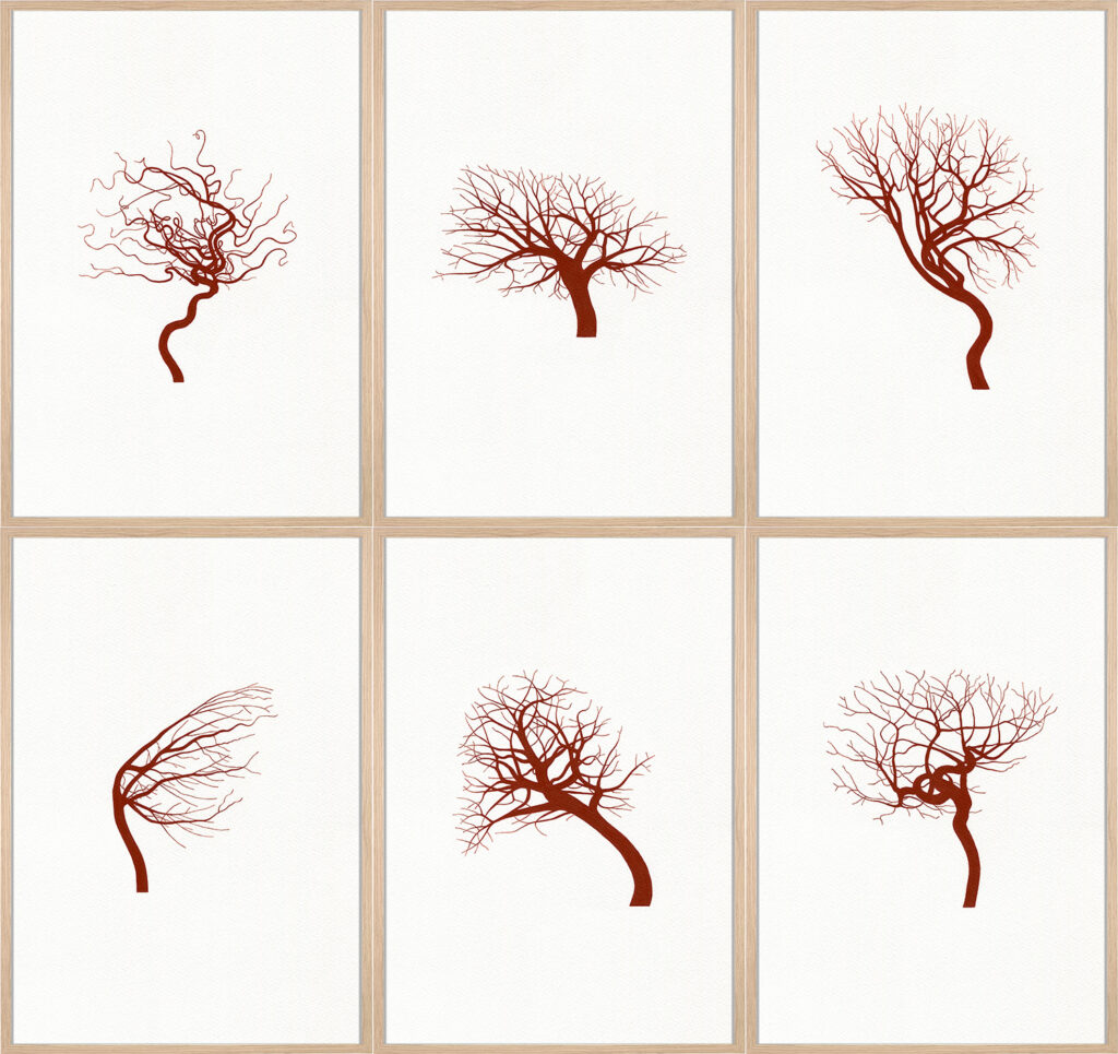 oona-culley-arterial-tree-framed-group