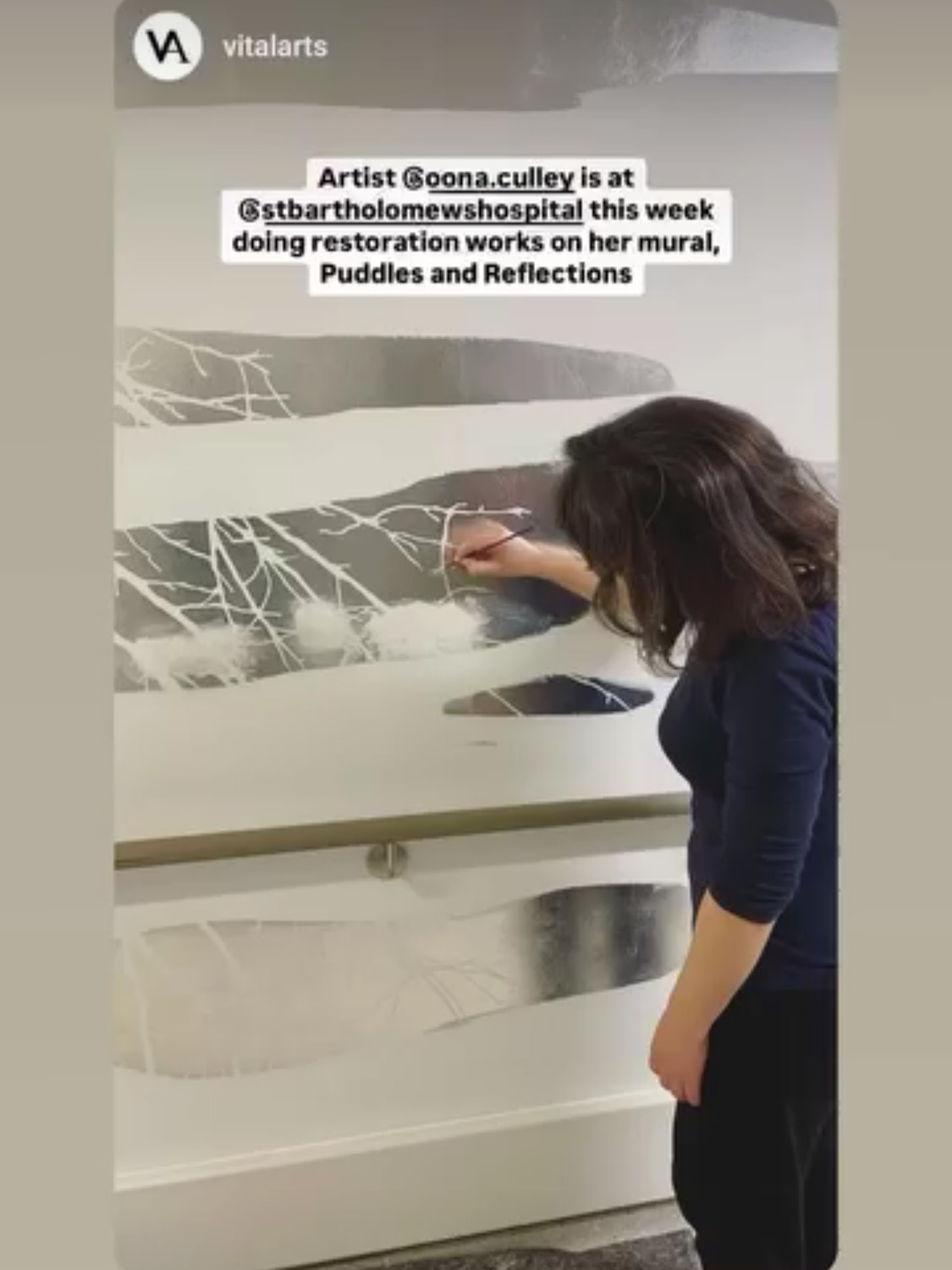 Oona Culley Vital Arts Barts Restoration 1