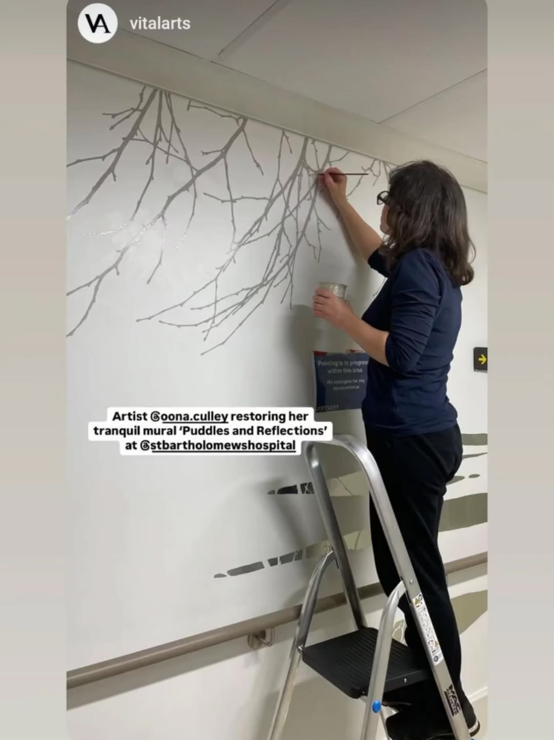 Oona Culley Vital Arts Barts Restoration 2